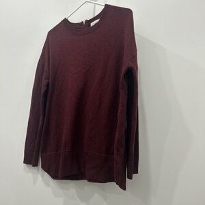 H&M Deep Burgundy Sweatshirt